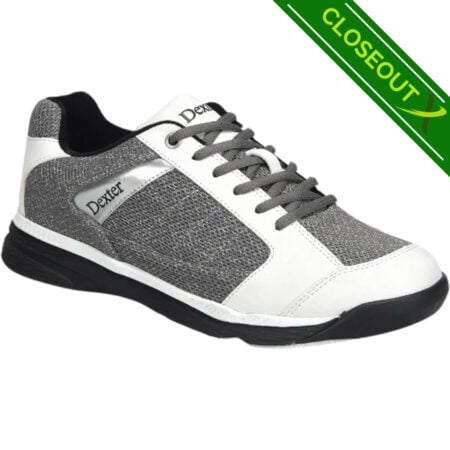 Dexter Wyoming LT Grey/White Men's Bowling Shoes