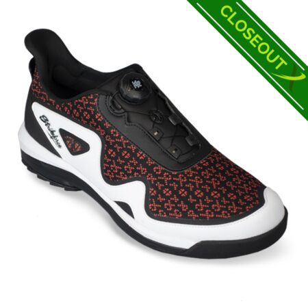 KR Strikeforce TPC Gladiator Right Handed Bowling Shoes Black/Red/White