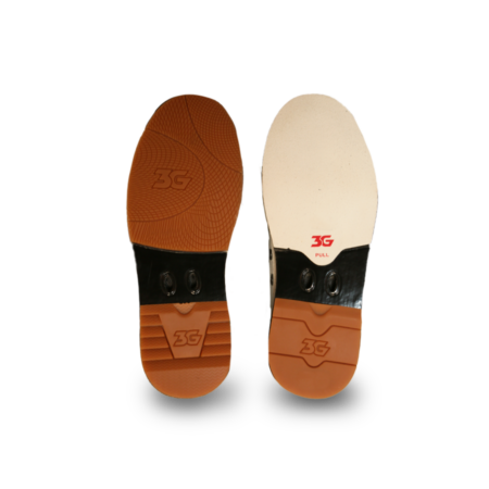 3G Tour Racer Wide Width RH Bowling Shoes White/Holo - Image 3