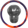 Motiv Top Thrill Purple/Orange Solid Bowling Ball - Image 3
