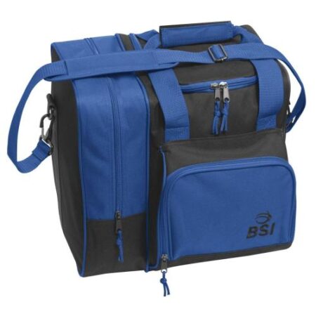 BSI Deluxe Single Tote Black/Blue