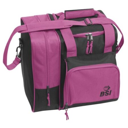 BSI Deluxe Single Tote Black/Pink
