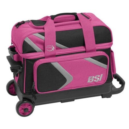 BSI Dash Double Roller Black/Pink/Grey