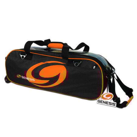 Genesis Sport Triple Tote Black/Orange