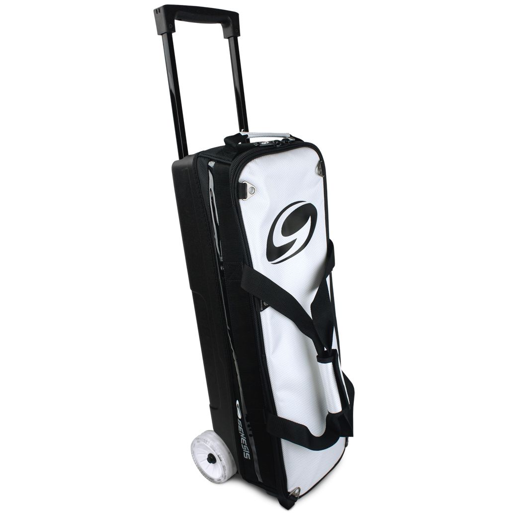 Genesis Dually 3 Ball Roller Black/Gold Bowling Bag