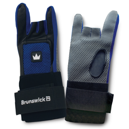 Brunswick Max Grip Glove Black/Blue - Image 2