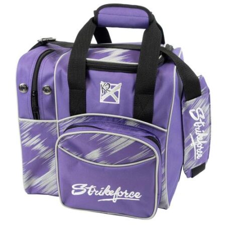 KR Flexx Single Tote Purple/Silver Scratch