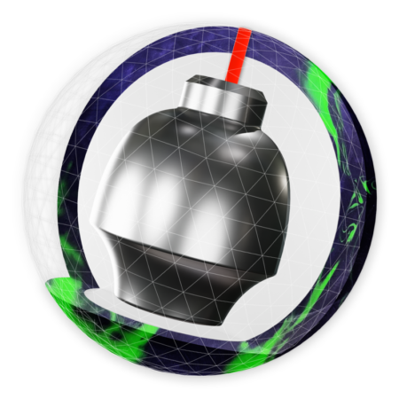 Swag Shield Hybrid Bowling Ball - Image 2