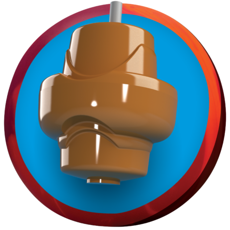 Track Sensor Solid Bowling Ball - Image 2
