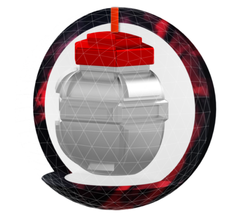 Swag Dynamite Blaze Bowling Ball - Image 2
