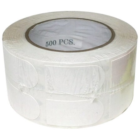 turbo white bowling tape 1 500 piece roll