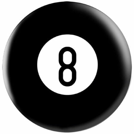 8 Ball Billiards Bowling Ball