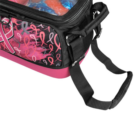 KR Dye Sub Slim Triple Tote Pink Ribbons - Image 3