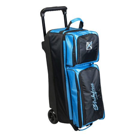 KR Konvoy Triple Roller Black/Caribbean Blue - Image 3