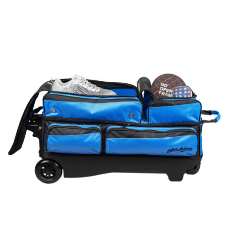 KR Konvoy Triple Roller Black/Caribbean Blue - Image 2