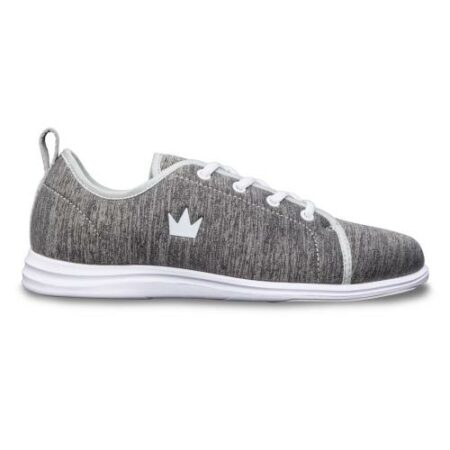 Brunswick Soul Grey Wide Width Women's Bowling Shoes