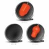 Hammer Raw Hammer Blue/Black/Orange Hybrid Bowling Ball - Image 2