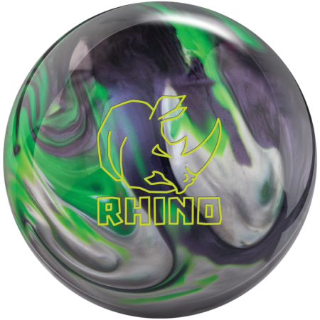 Brunswick Rhino Bowling Ball Carbon/Lime/Silver