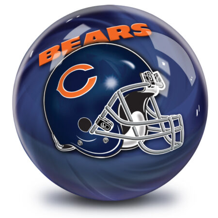 Chicago Bears NFL Helmet Swirl Bowling Ball