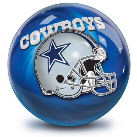 Dallas Cowboys NFL Helmet Swirl Bowling Ball