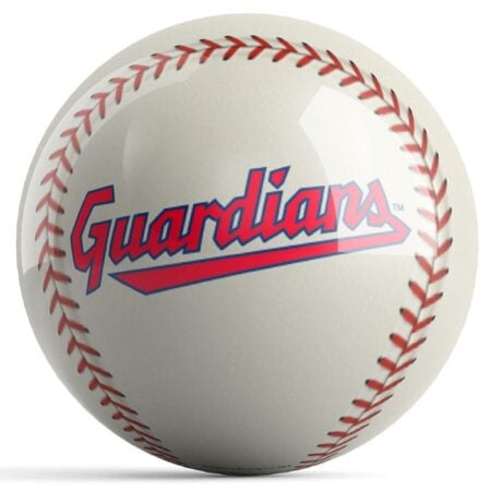 Cleveland Guardians MLB Bowling Ball - Image 2