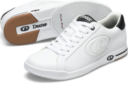 Dexter Nash White Men's Bowling Shoes - Image 2