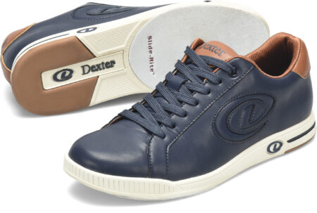Dexter Nash Navy/Tan Men's Bowling Shoes - Image 2