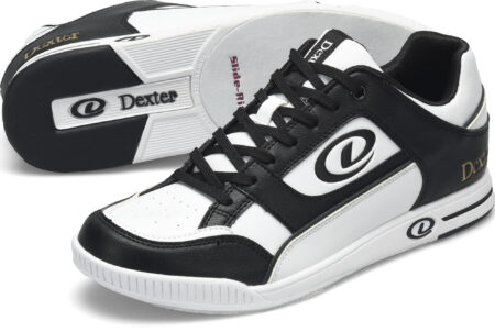 Dexter Royal Black/White Unisex Bowling Shoes - Image 2