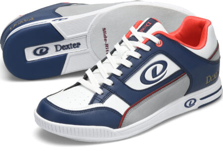 Dexter Royal Navy/White/Grey Men's Bowling Shoes - Image 2