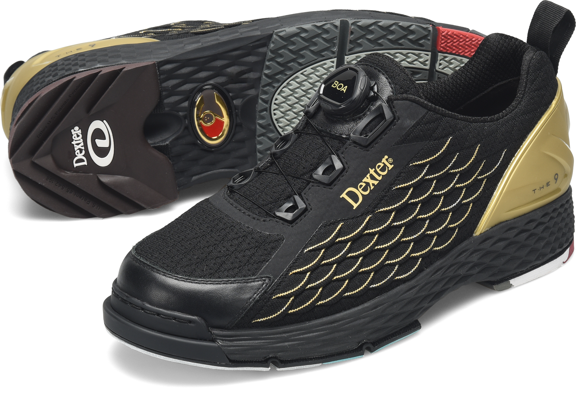 Dexter black bowling shoes shop