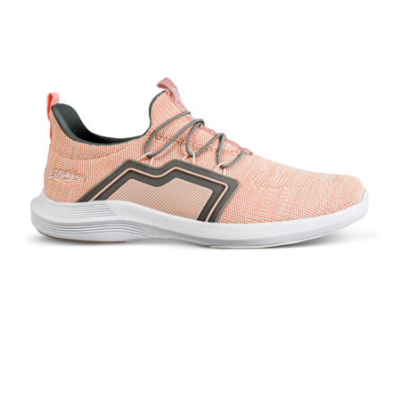 KR Strikeforce Milan Women's Bowling Shoes Coral/Grey