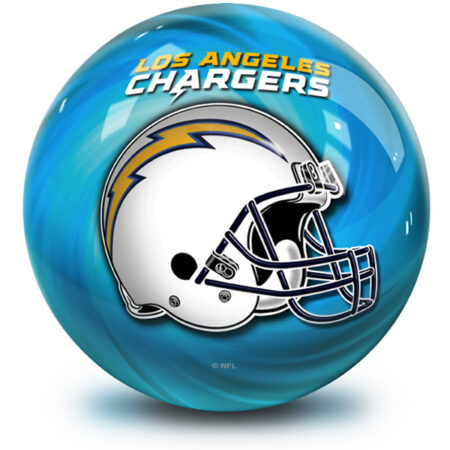 LA Chargers NFL Helmet Swirl Bowling Ball