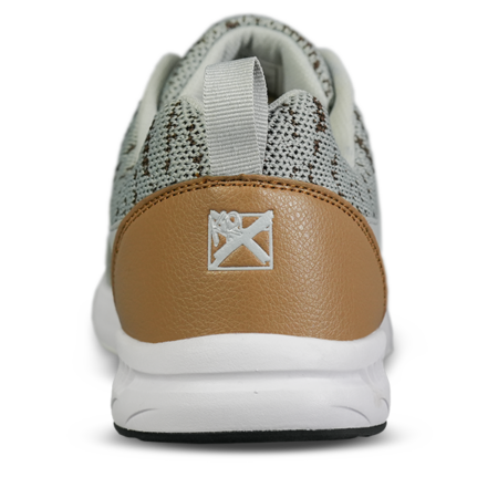 KR Strikeforce Flyer Mesh Lite Men's Bowling Shoes Grey/Tan - Image 5