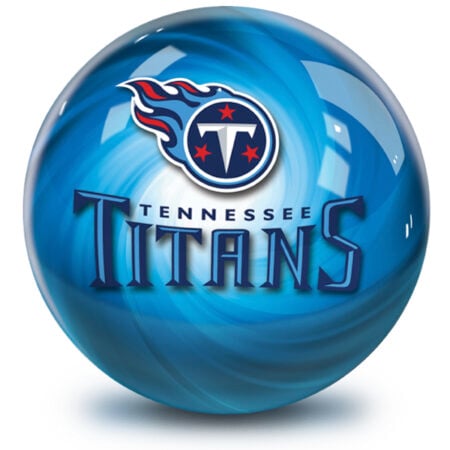 Tennessee Titans NFL Helmet Swirl Bowling Ball - Image 2
