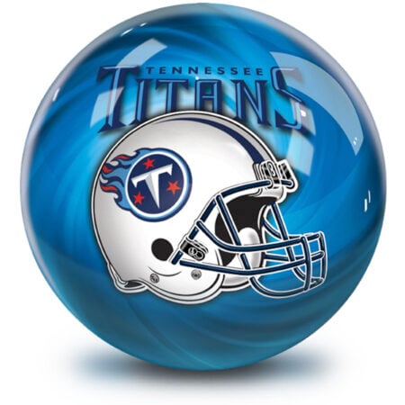 Tennessee Titans NFL Helmet Swirl Bowling Ball