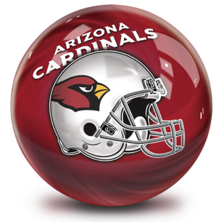 Arizona Cardinals NFL Helmet Swirl Bowling Ball