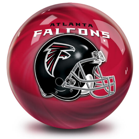 Atlanta Falcons NFL Helmet Swirl Bowling Ball