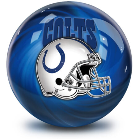 Indianapolis Colts NFL Helmet Swirl Bowling Ball
