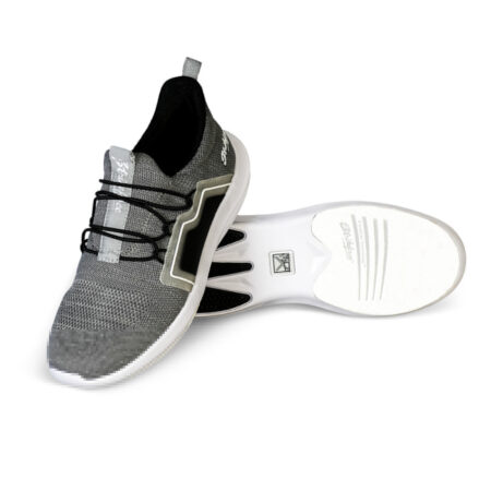 KR Strikeforce Patriot Men's Bowling Shoes Grey/Black - Image 3