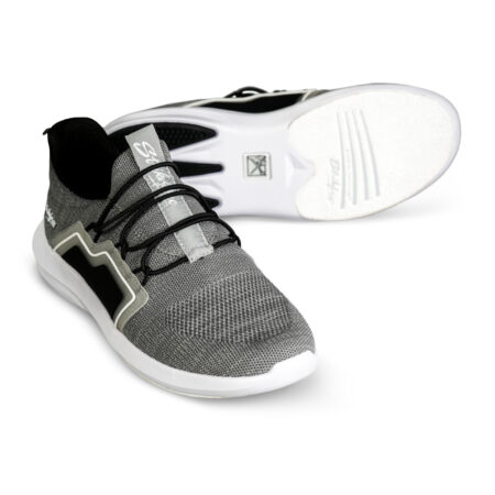 KR Strikeforce Patriot Men's Bowling Shoes Grey/Black - Image 8