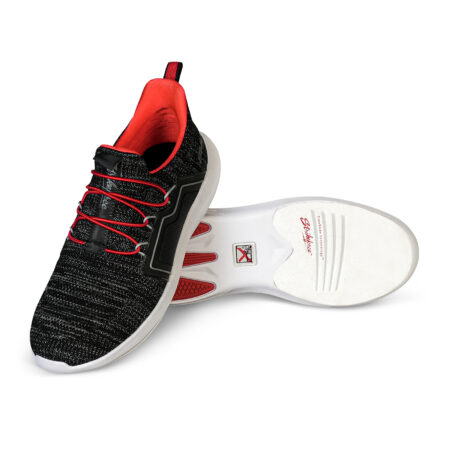 KR Strikeforce Patriot Men's Bowling Shoes Black/Red - Image 6