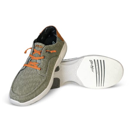 KR Strikeforce Austin Men's Bowling Shoes Charcoal/Brown - Image 3
