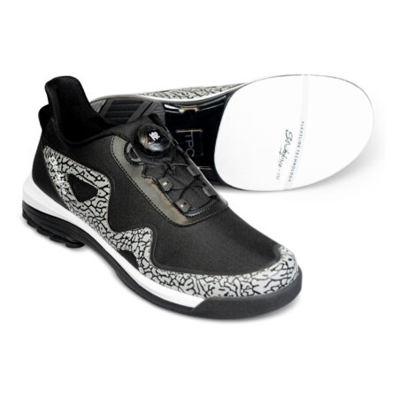 KR Strikeforce TPC Gladiator RH Wide Width Bowling Shoes Black/Stone - Image 3