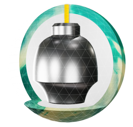 Swag Sparkling Hybrid Bowling Ball - Image 2