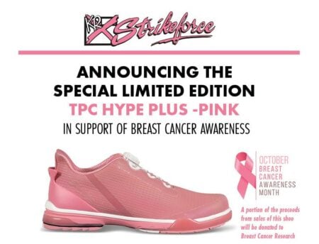 KR Limited Edition TPC Hype Plus Pink Right Handed Bowling Shoes - Image 2