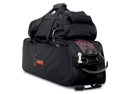 Hammer Premium Slim Triple Tote W/Shoe Pouch Black - Image 9