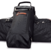 Hammer Premium Slim Triple Tote W/Shoe Pouch Black - Image 7