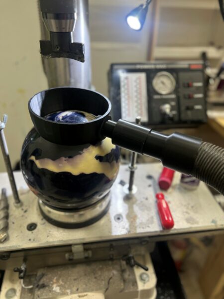 BowlerX mill vacuum tool attachment