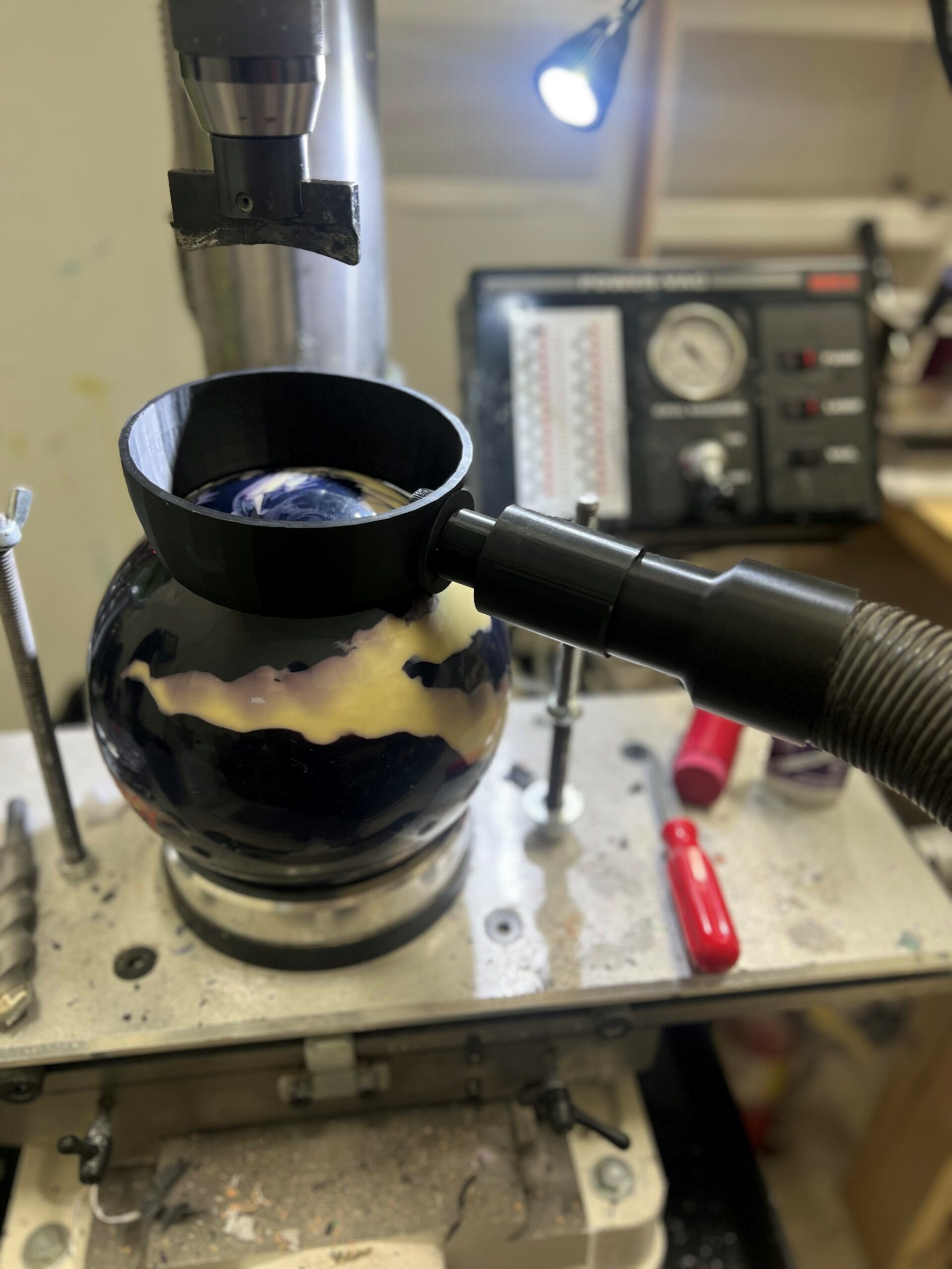 BowlerX mill vacuum tool attachment