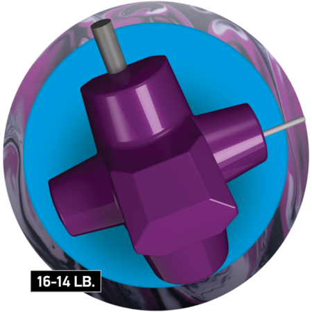 Radical Zig Zag Solid Bowling Ball - Image 2